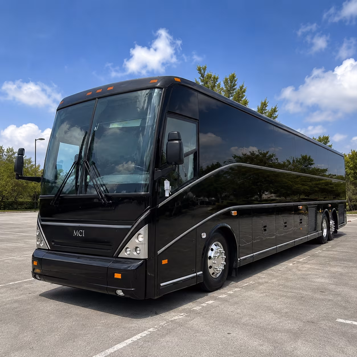 charter buses for trade shows at clovis veterans memorial district