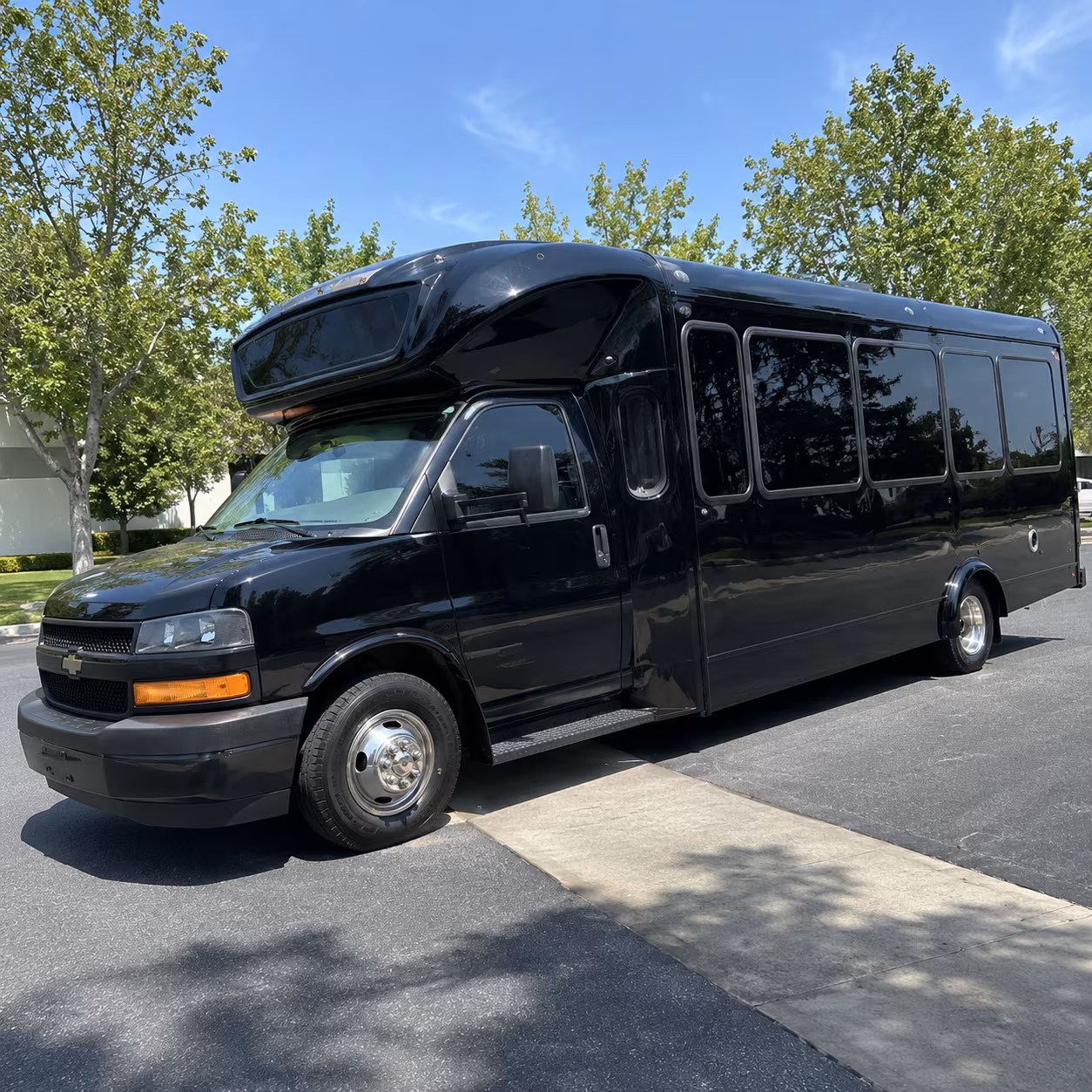 clovis 15 passenger party bus