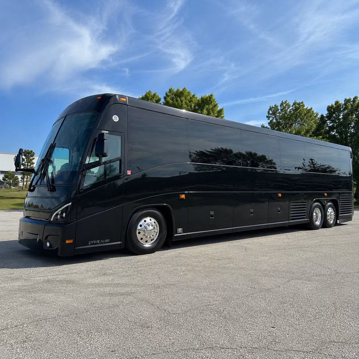 clovis 47 passenger charter bus