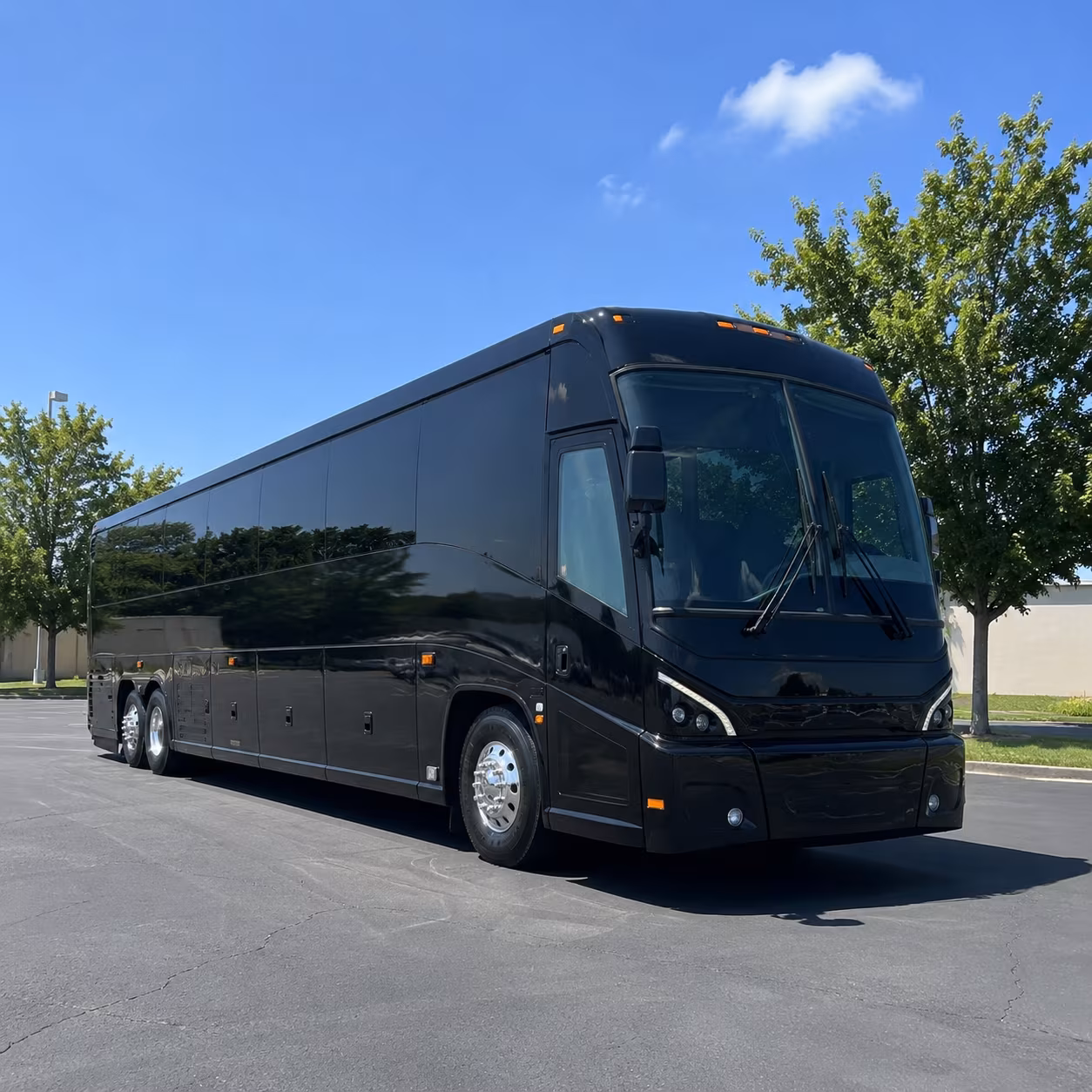 clovis 56 passenger charter bus