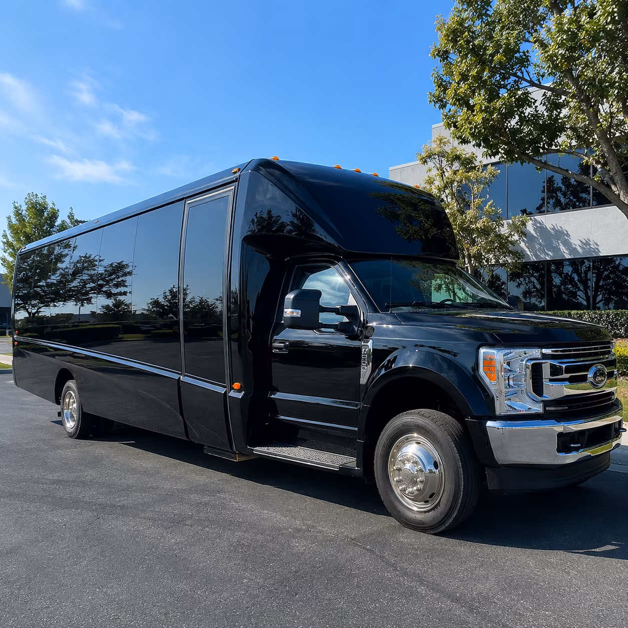 clovis birthday party transportation onboard seating
