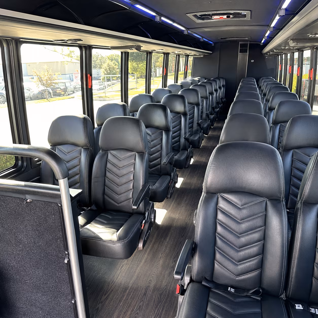 clovis event transportation onboard seating