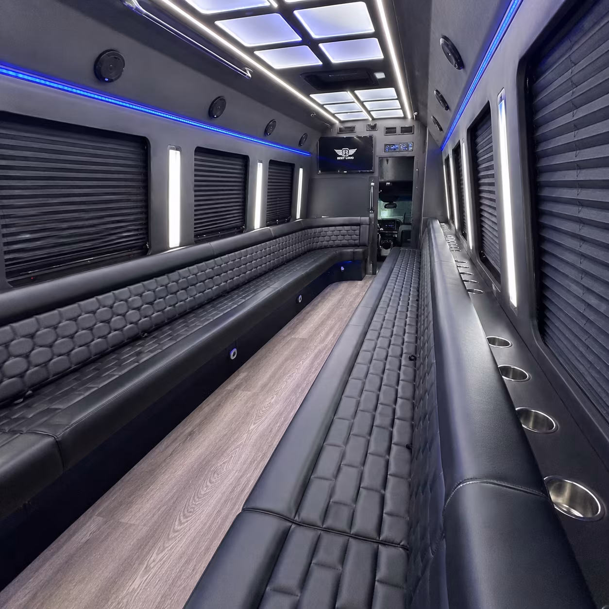 clovis holiday party bus rental