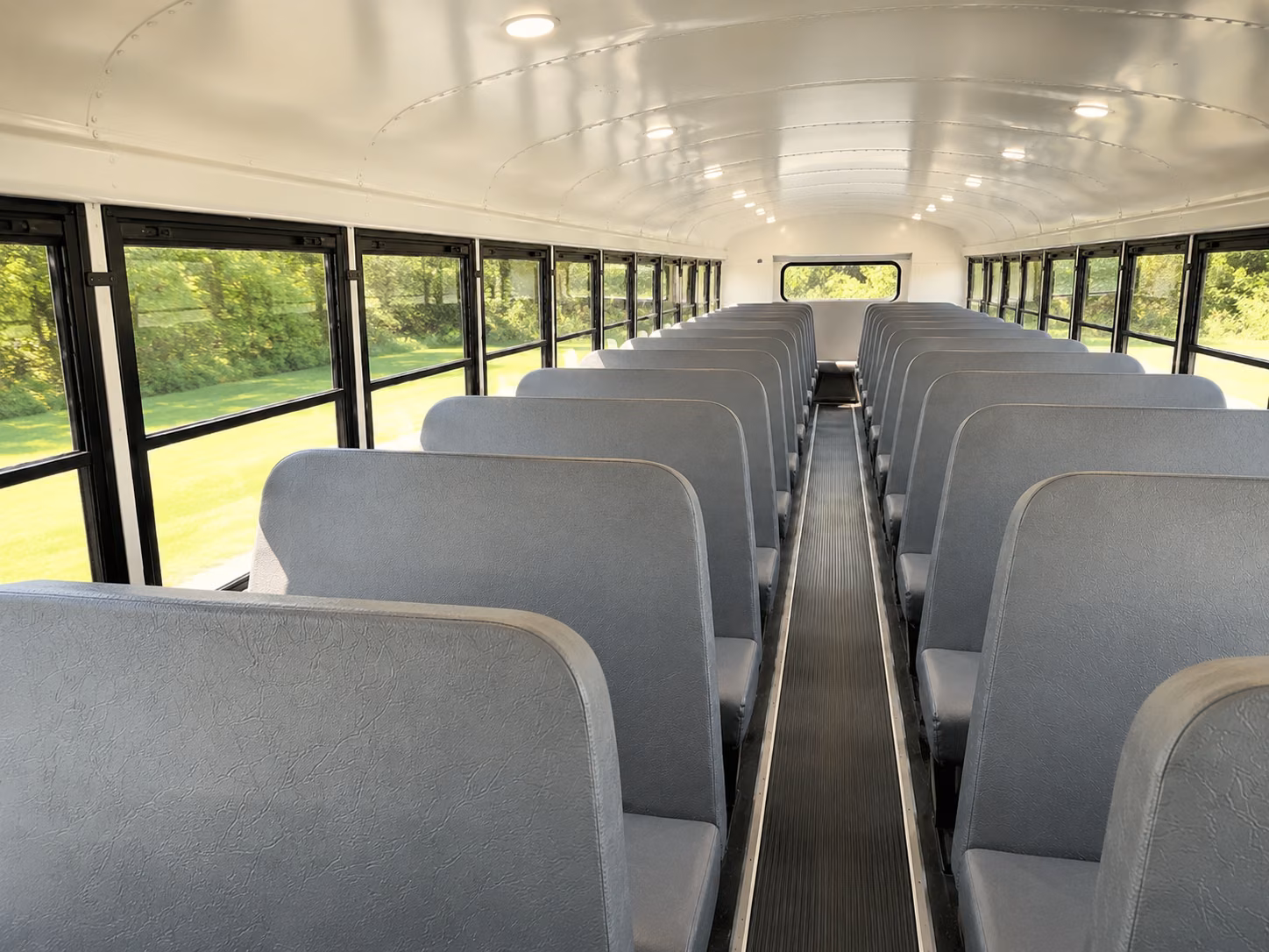 clovis school bus inside