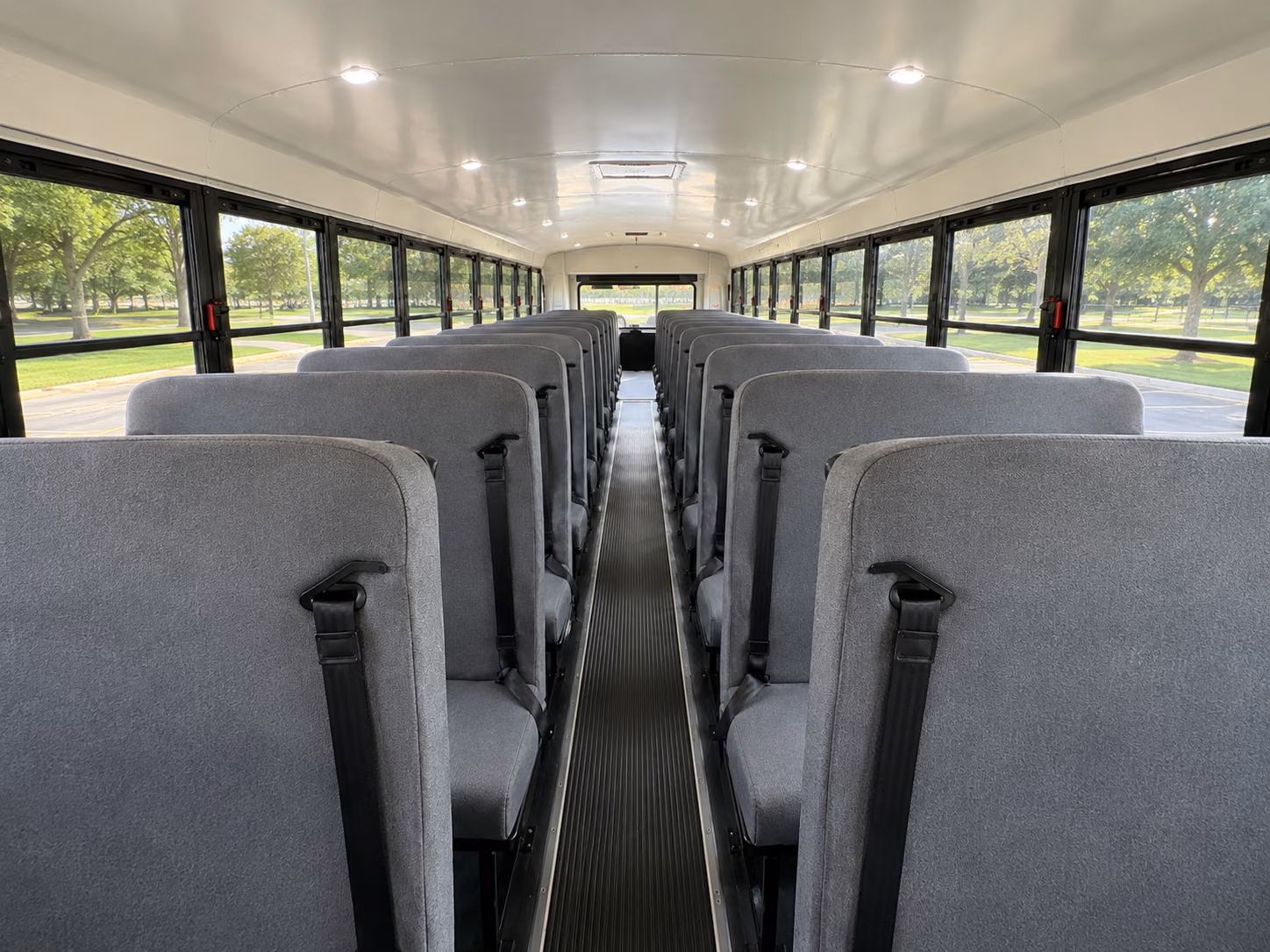 clovis school bus interior