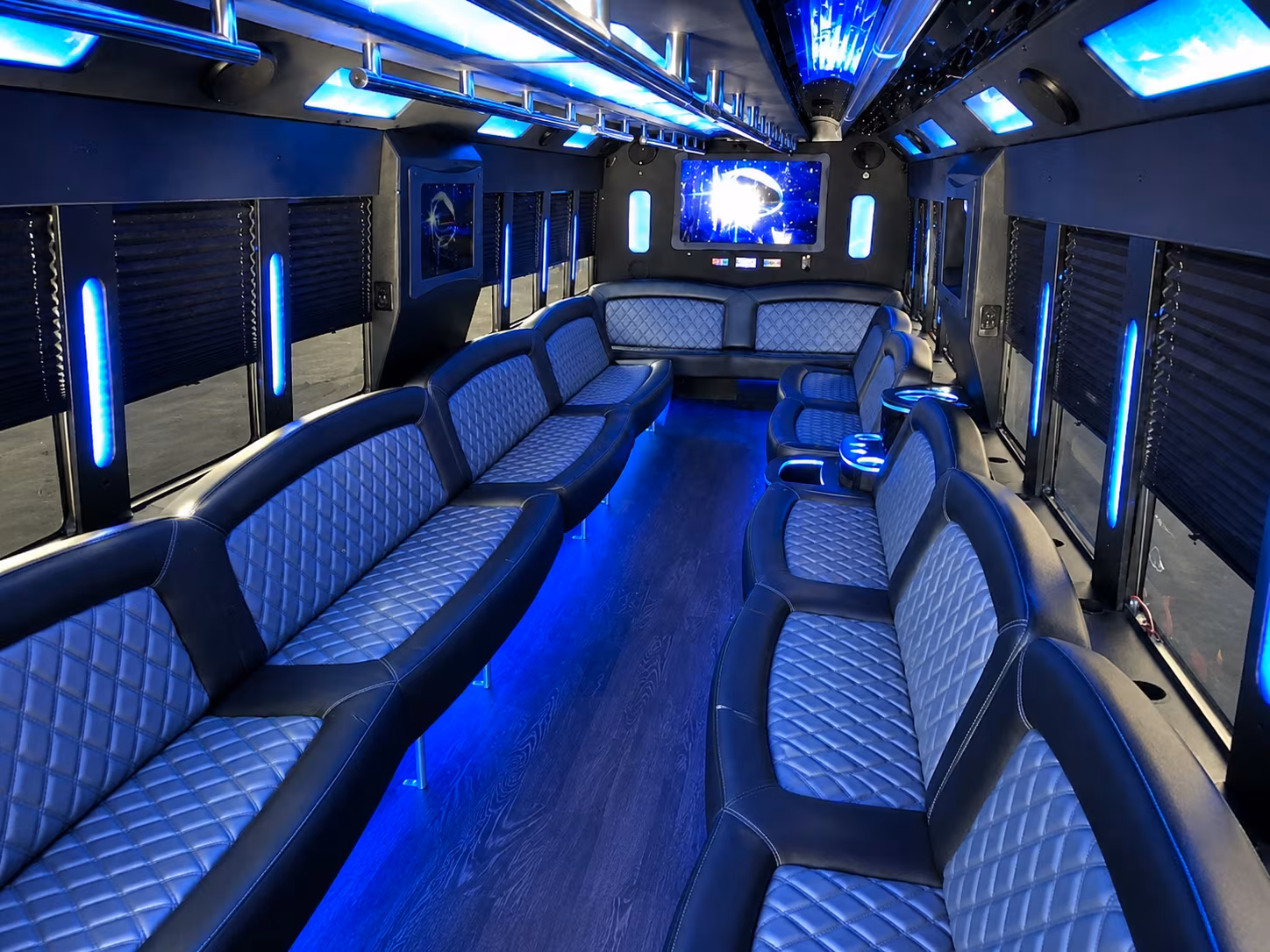 party buses for clovis wedding parties and bridal groups